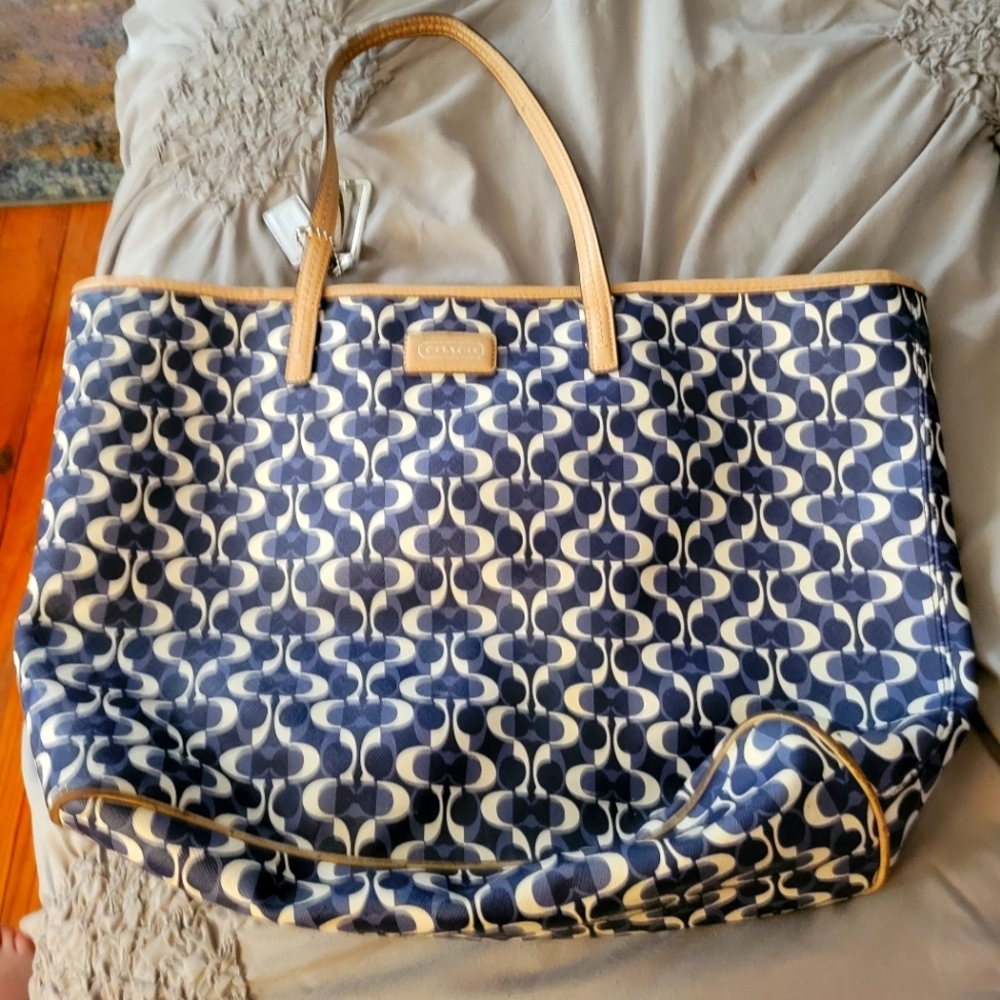 Park Metro Dream C Coated Coach Purse